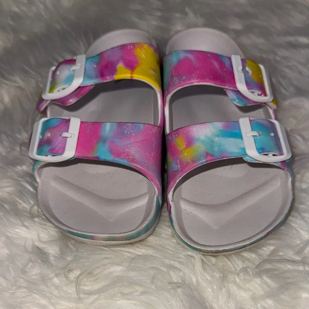 MIA Kids Colorful Tie-Dye Sandals